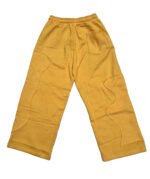 Ochu Premium Yellow Wave-Stitch Jogger Pants – Relaxed Fit Streetwear Trousers - Image 3