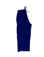 Ochu Premium Cobalt Blue Relaxed-Fit Joggers with Wavy Contrast Stitching - Image 3